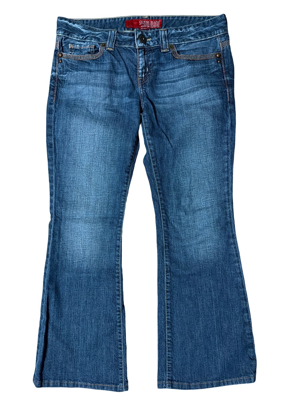 Guess Women's Blue Flare Jeans Size 31